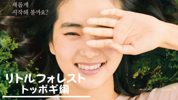 韓国版 リトルフォレスト 辛いトッポギでストレス解消と深まる友情 にっこりおって